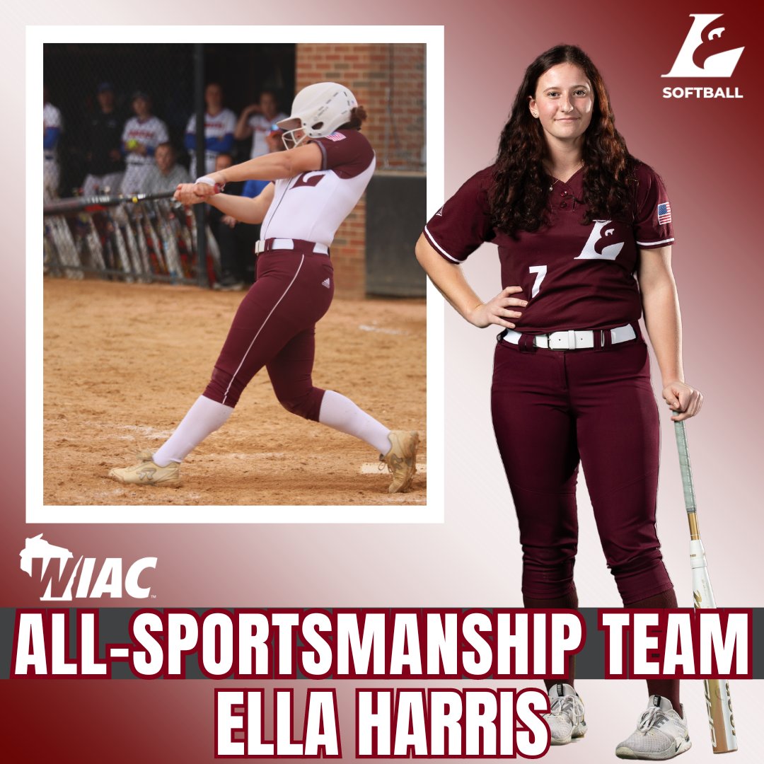 @UWLSOFTBALL Remington Stark was named to the 2024 All-WIAC Honorable Mention Team. She finished 11-4 with a 2.86 ERA, leading UWL in wins. Stark tied for seventh in the WIAC in wins and 10th in strikeouts. Ella Harris selected to All-WIAC Sportsmanship Team. Played in 14 games.