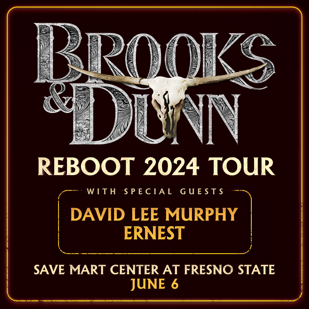 🎉 Counting down: Just 3 weeks until Brooks & Dunn light up the stage! 🤠🎶 Got your tickets? Let’s get ready for an unforgettable night! 🎸 #BrooksAndDunn #ConcertCountdown #FresnoLovesCountryMusic  #SMCrocks #ASMglobal 

🎟️spr.ly/6017jJgvc