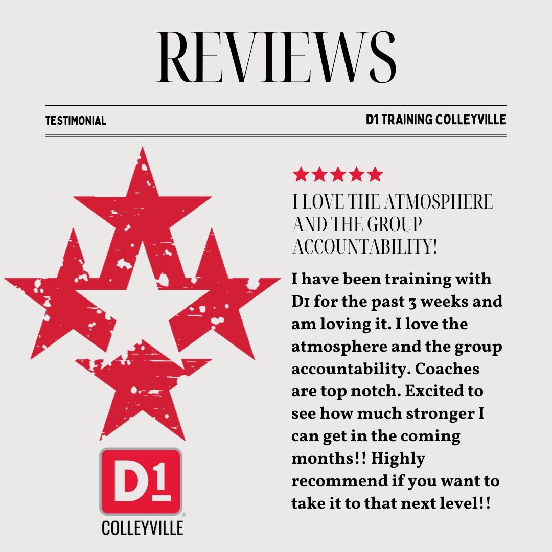 I love the atmosphere and the group accountability!