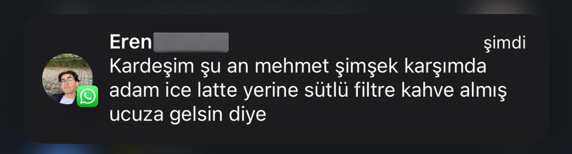 1 yeni mesaj: