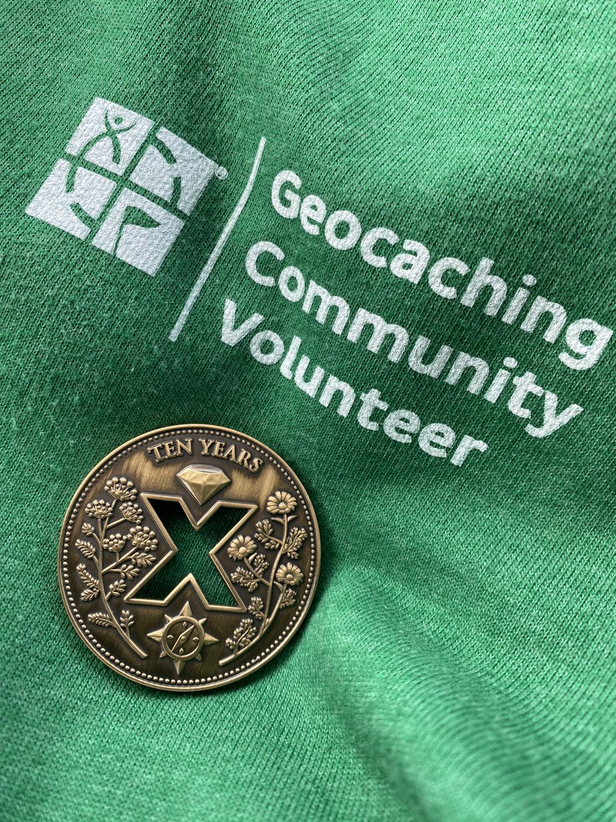 Dez anos a ajudar a comunidade #geocaching! @GoGeocaching 
#volunteer 
Obrigado.