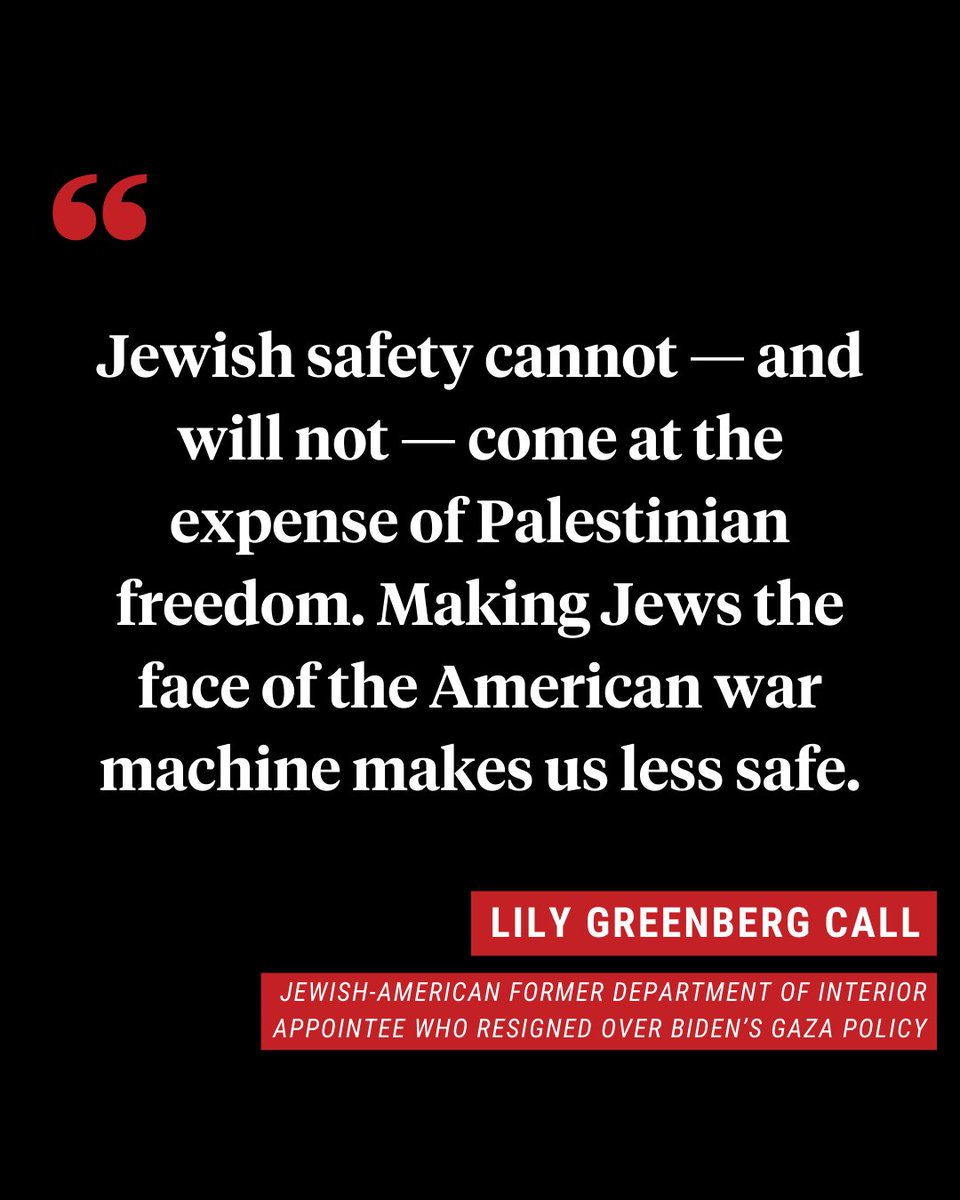 Lily Greenberg Call has become the first known Jewish political appointee to resign over Biden's support of Israel in its war on Gaza.