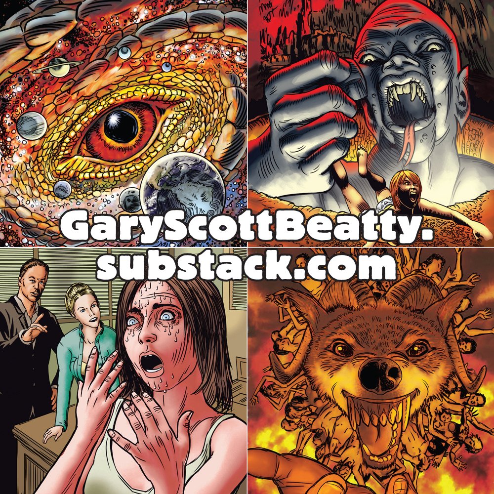 Are you caught up on your free Gods of Aazurn reading? If you keep on top of reading you'll get the whole weekly thing for free. Details here! garyscottbeatty.substack.com/p/keep-reading… #garyscottbeatty #strangehorror #lovecraft #horror #webcomic #godsofaazurn