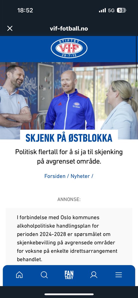 «Postnord eller Obos med skjenk er litt som brostein, rullestol og buttplug. Klart det er litt vondt, men godt og!»
-<a href="/Thorstis/">Henrik Thorsteinsen</a>