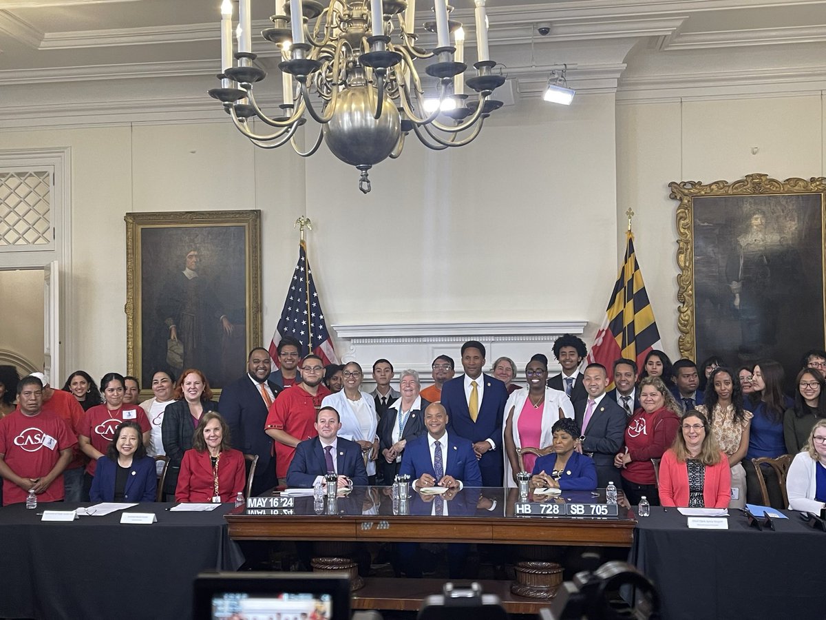 The #Access2Care becoming law is a testament to MD's commitment to inclusivity & healthcare access for all residents. This milestone wouldn't have been possible without the dedication of @govwesmoore, bill sponsors @Del_Cullison & @AntonioHayes40, and our state legislators.