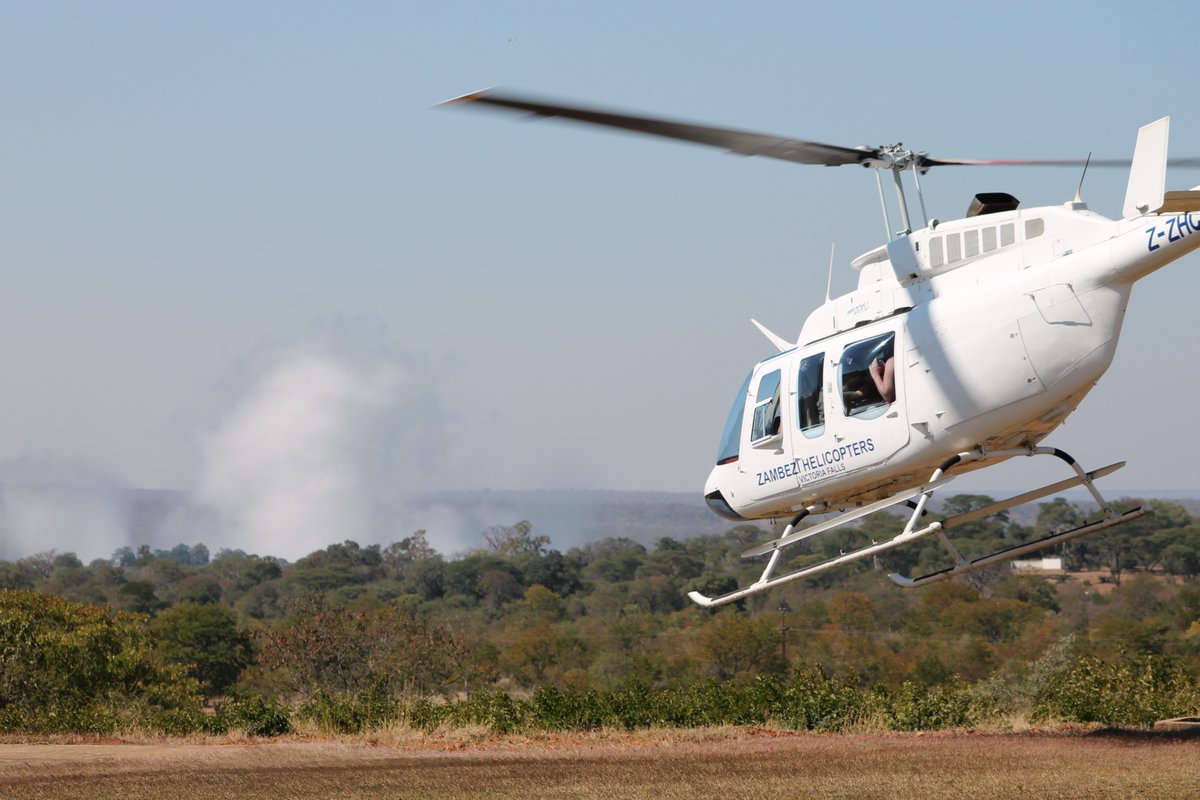 Frenchtouropera's tweet image. The spectacular helicopter flight over the #VictoriaFalls is known as the ‘Flight of Angels’. Is best way to appreciate the true splendour of the Vic Falls is to view them from the air. The helicopters have specially designed ‘bubble shaped’ windows perfect for #panoramicview