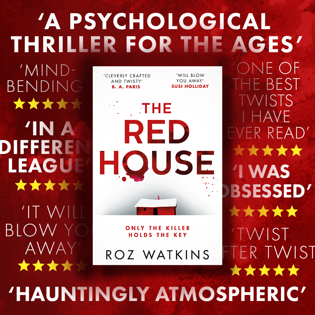 ‘Totally gripped from page one’ ⭐⭐⭐⭐⭐ ‘Atmospheric and haunting’ ⭐⭐⭐⭐⭐ ‘Utterly unpredictable’ ⭐⭐⭐⭐⭐ #TheRedHouse by @RozWatkins is just 99p on Kindle for a limited time only! Read now: ow.ly/plCX50RE7xj