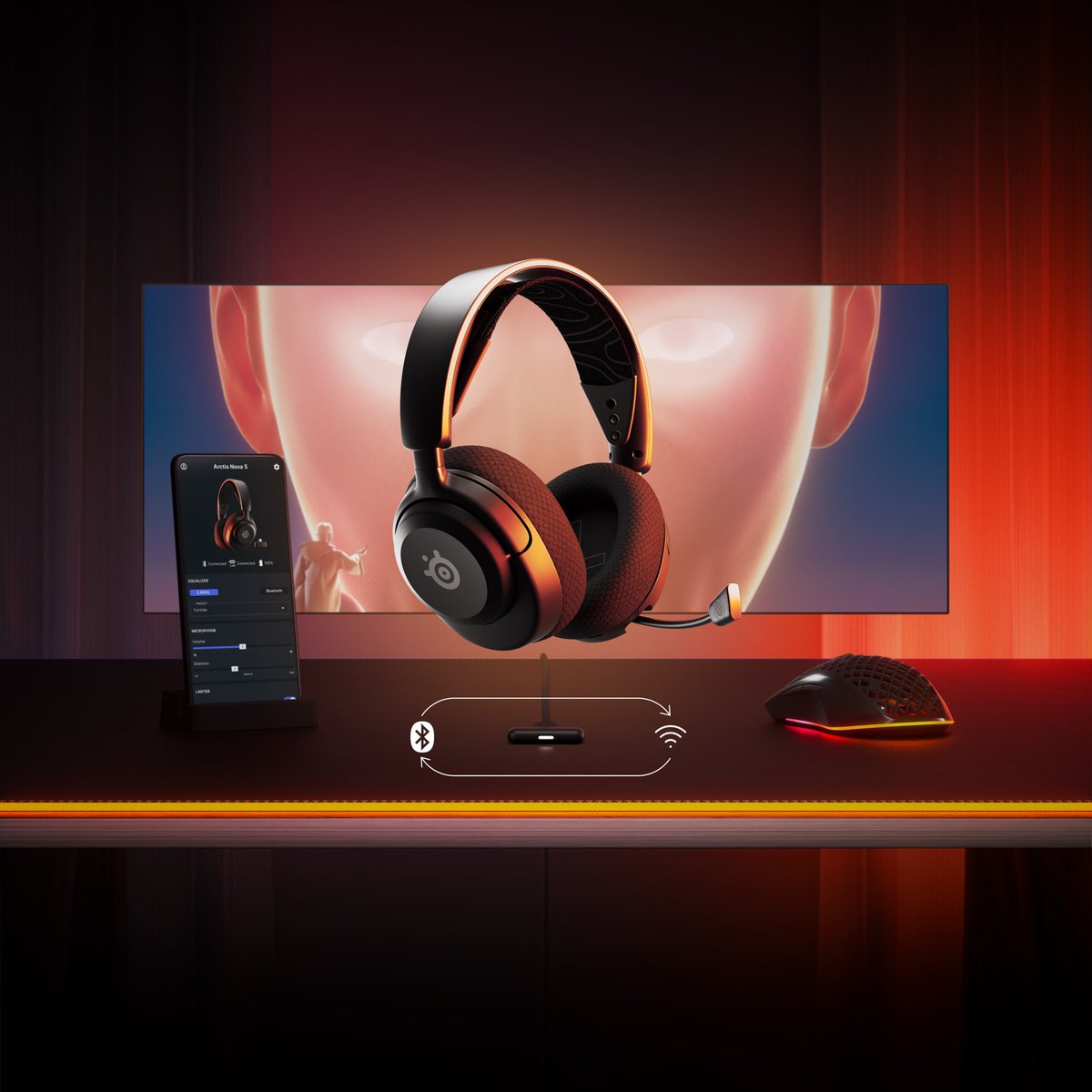 The headset you NEED for console gaming 🎧

Introducing the @SteelSeries Arctis Nova 5P & 5X, featuring up to 60 hours of battery life and over 100 audio presets for whatever game you play. #ForGlory