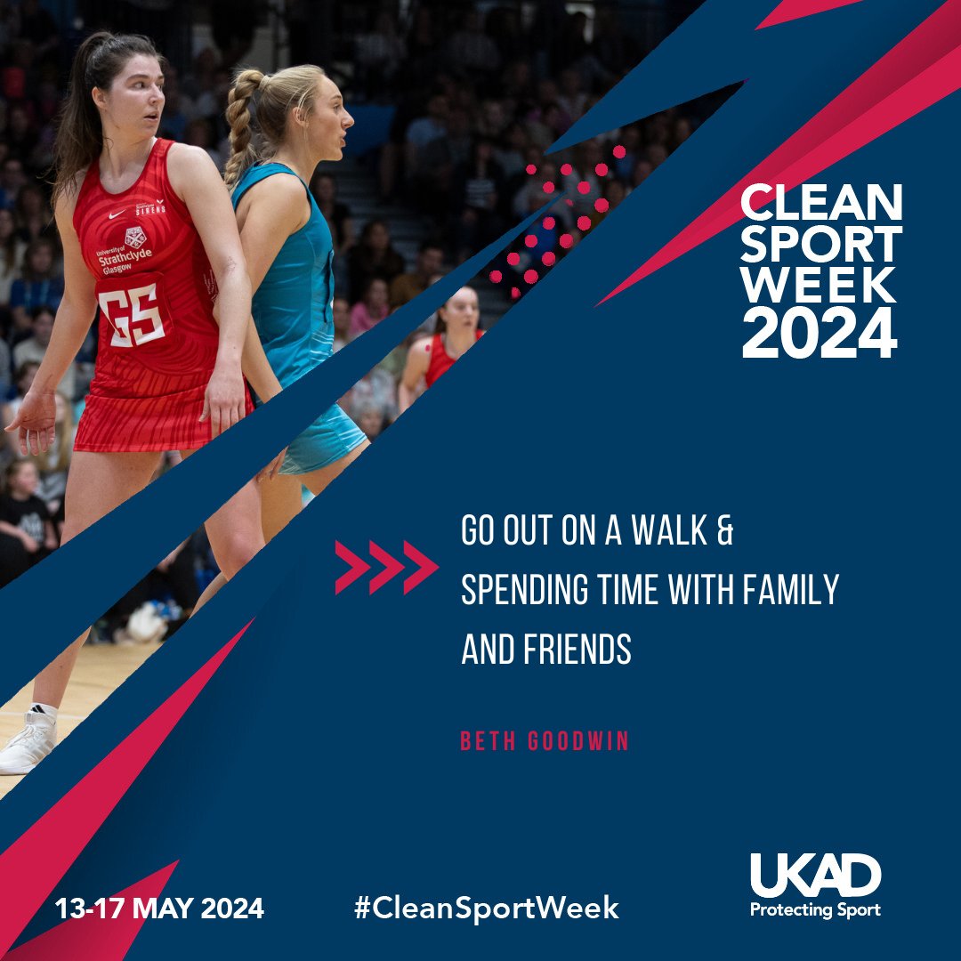 Looking after mental health and wellbeing is a vital part of being an athlete. We asked some of our Siren's athletes how they like to relax away from the court and how they manage stress
@ukantidoping
#CleanSportWeek