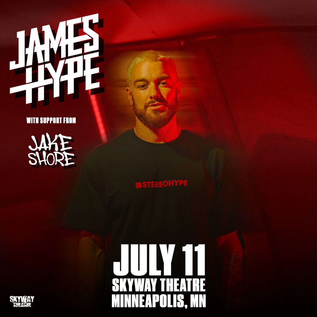 ANNOUNCEMENT!

We're bringing in one of UK's finest this summer for his MN debut: @jameshype 🔥 On Thursday, July 11th we're throwing a Main Room party featuring the man himself + special guest @itsjakeshore ‼️ 

This one is going to be MASSIVE! Tickets go on sale tomorrow at 12!