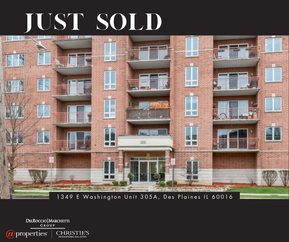 Exciting news! 🎉 Just closed on a beautiful condo in Des Plaines! 🏡 Thrilled to have helped my clients find their dream condo. 🌟 Looking forward to many happy memories in this fantastic community! #JustSold #DesPlainesRealEstate #DelBoccioMarchettigroup #Atproperties