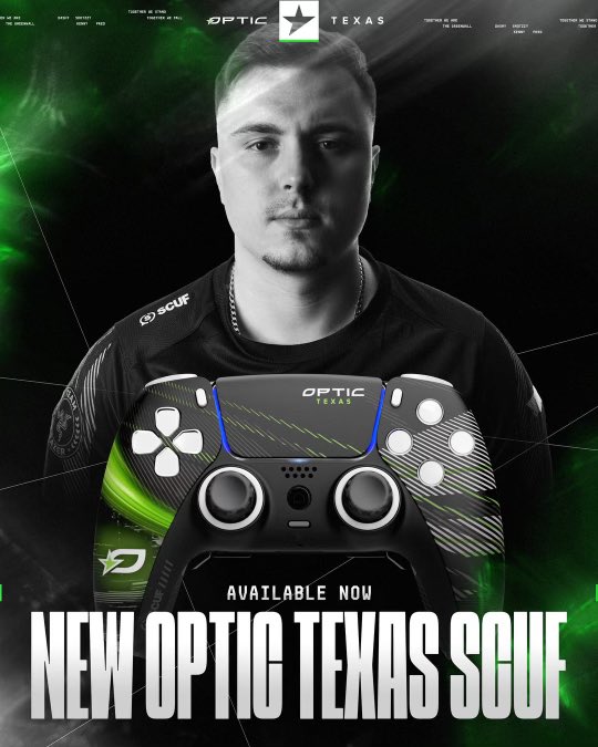 Our newest @SCUFGaming Controller for 2024, get yours ASAP scuf.co/OpTicTexas