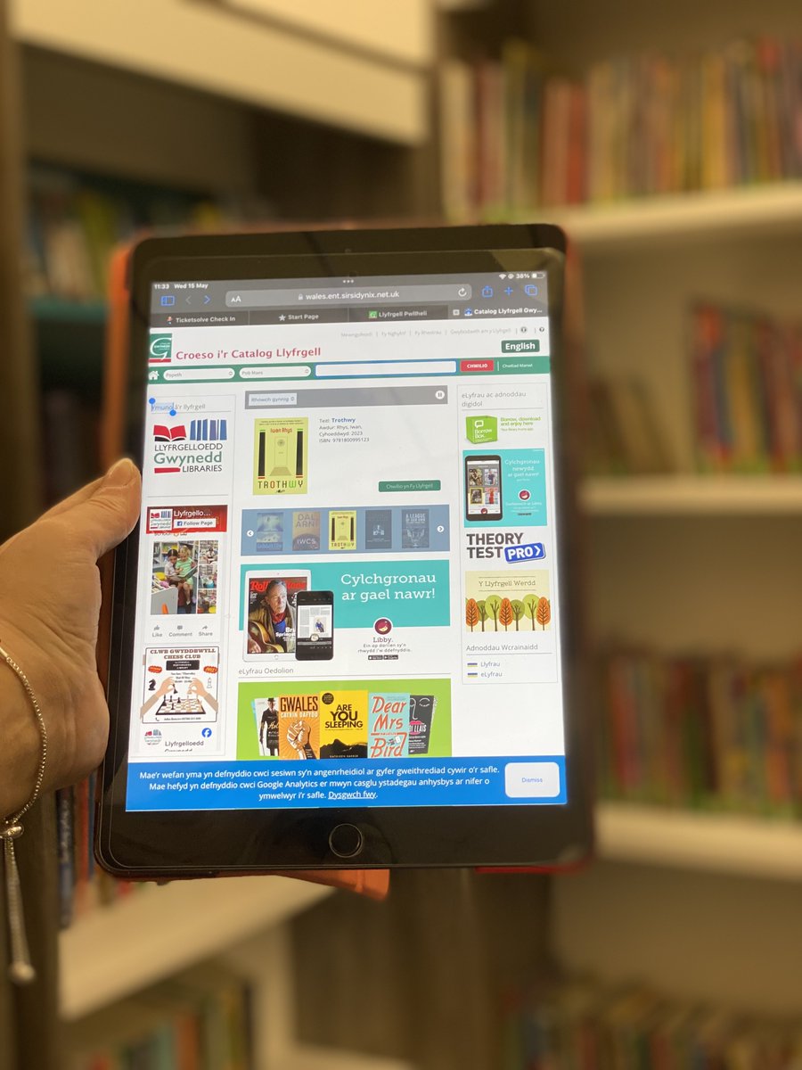 Library services across Wales will be transformed as a result of a new system funded by the Welsh Government and led by Cyngor Gwynedd. Further information available here: orlo.uk/posEb @LlyfrGwyneddLib @WelshGovernment