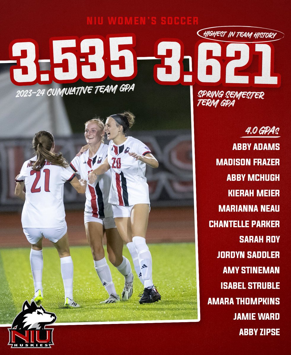 A record breaking semester in the classroom with the HIGHEST spring GPA in program history. 📚

We also had an incredible 13 student-athletes post 4.0 GPAs. 👏