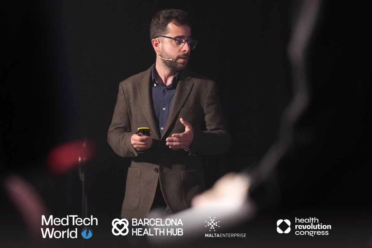 🚀 Ferran Fillat Gomà, CEO at Tailor Surgery, unveils orthopedic surgery's future at @Med_Tech_World & @BCNHealthHub Startup Pitch! 🦴 #OrthopedicInnovation #3DSurgery Welcome to Barcelona Roadshow! 🌟 #BarcelonaRoadshow 📸 eu1.hubs.ly/H097yH50