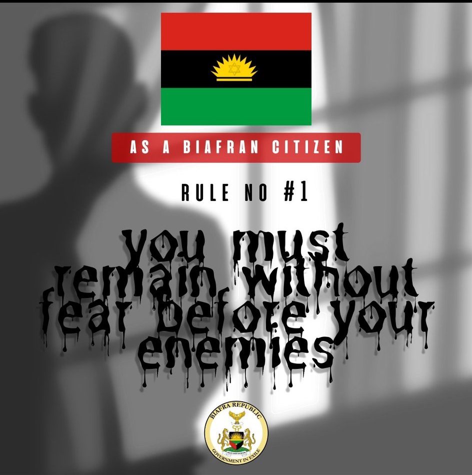 I am a  Biafran and not a Nigerian. 
To hell with you and your Nigeria.