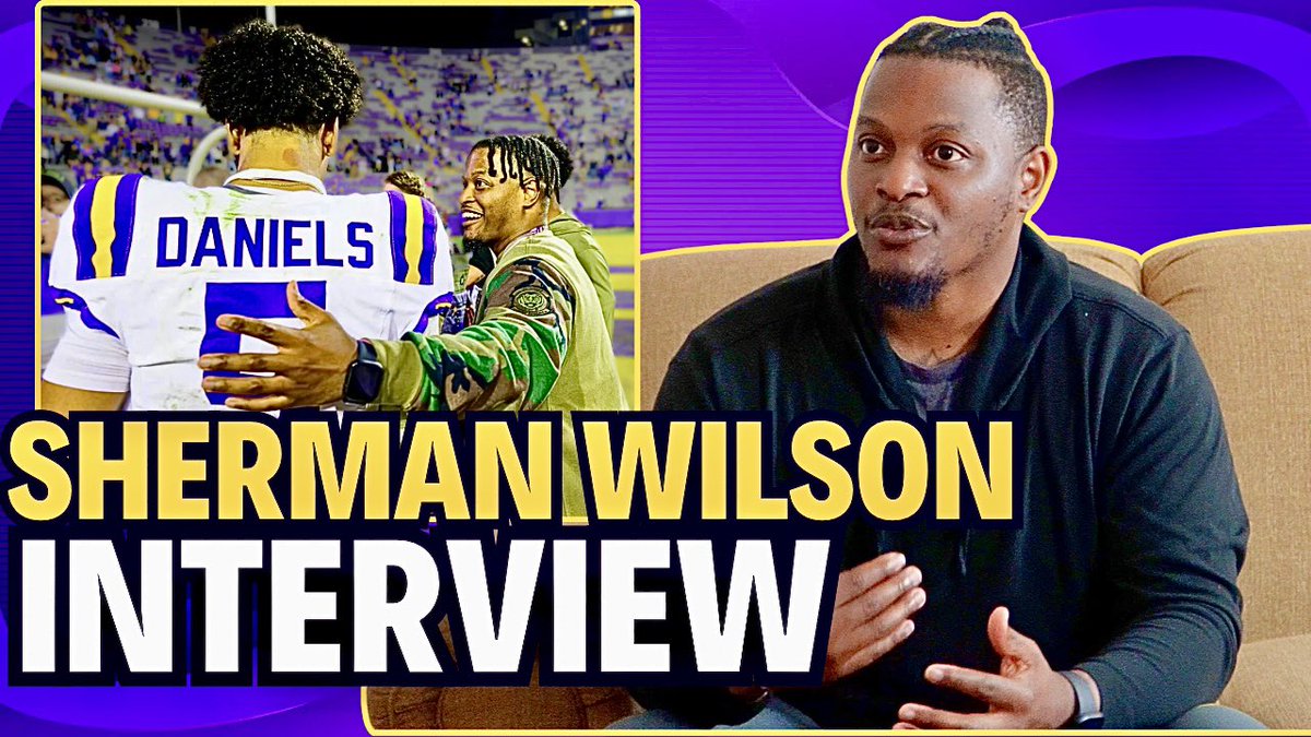 The Verdin Verdict (@verdinverdict) on Twitter photo Watch Now: youtu.be/vv0PUDyrZGU?si…
#LSU Director of Player Retention, Sherman Wilson sat with us to talk about:
- his journey,
- mentoring <a href="/JayD__5/">Jayden Daniels</a>,
- & the power of self belief
Check out our full interview on our YouTube with the link above, thanks again @iRecruitDaBoot! Watch Now: youtu.be/vv0PUDyrZGU?si…
#LSU Director of Player Retention, Sherman Wilson sat with us to talk about:
- his journey,
- mentoring <a href="/JayD__5/">Jayden Daniels</a>,
- & the power of self belief
Check out our full interview on our YouTube with the link above, thanks again @iRecruitDaBoot!