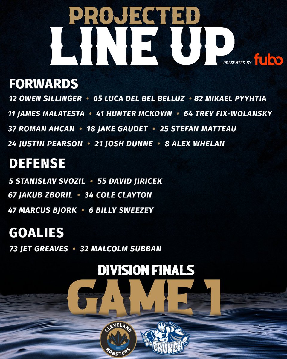 Jimmy is back! check out tonight's projected line up 👇

@fuboTV | #FearTheDepths