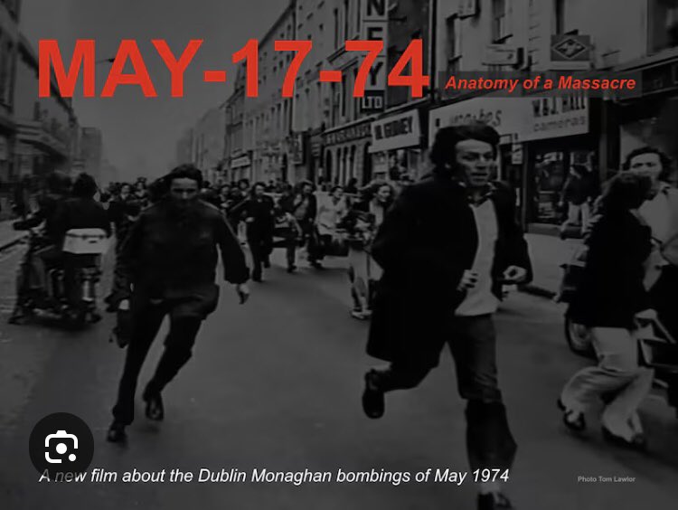 Don’t miss this must see documentary by Marino filmmaker Joe Lee on the Dublin/Monaghan bombings of May-17-1974 of which tomorrow is the 50th anniversary. Deeply disturbing and moving testimony by those affected make this a riveting watch. Coming to the Lighthouse 17th-21st May.
