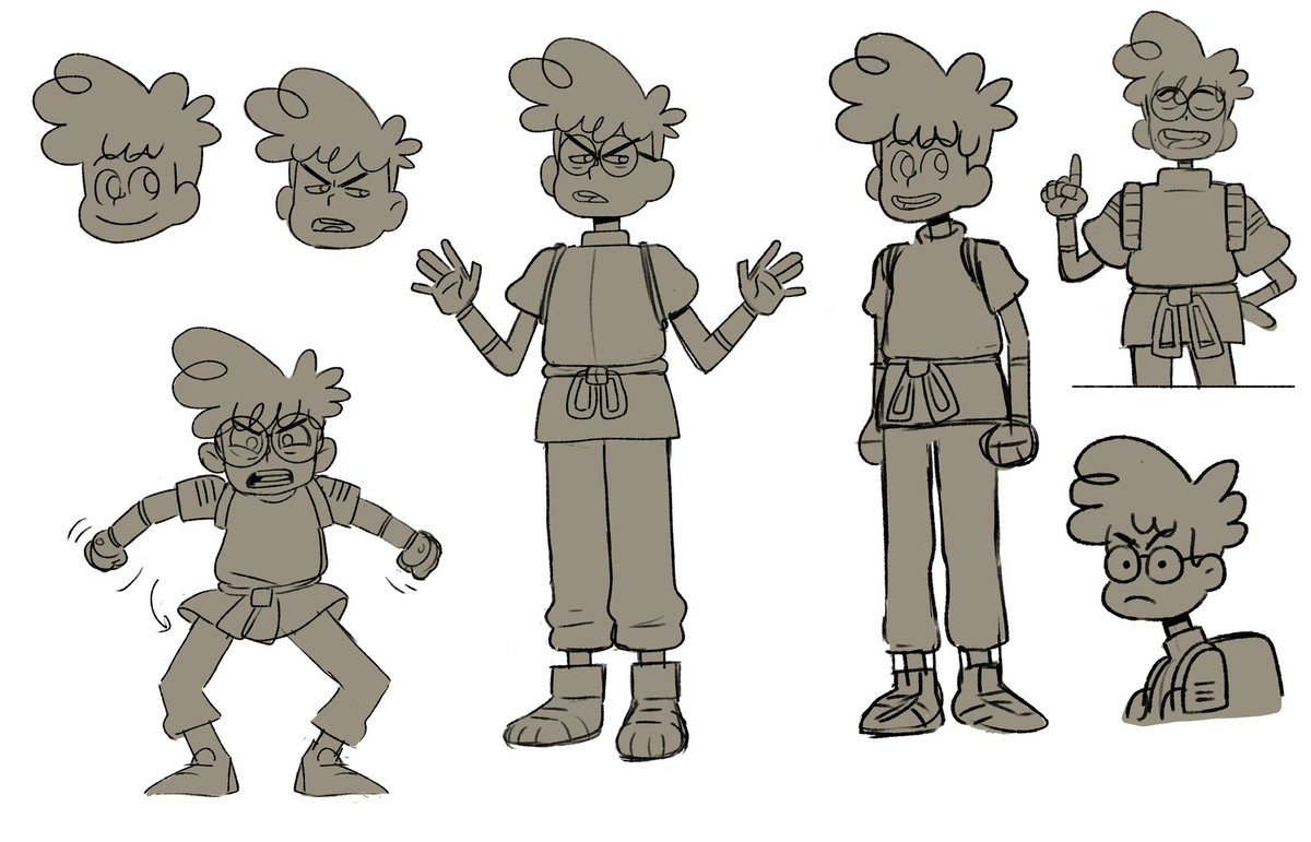 Posting some sketches of characters I designed for a comic I'm working on.  More soon. 