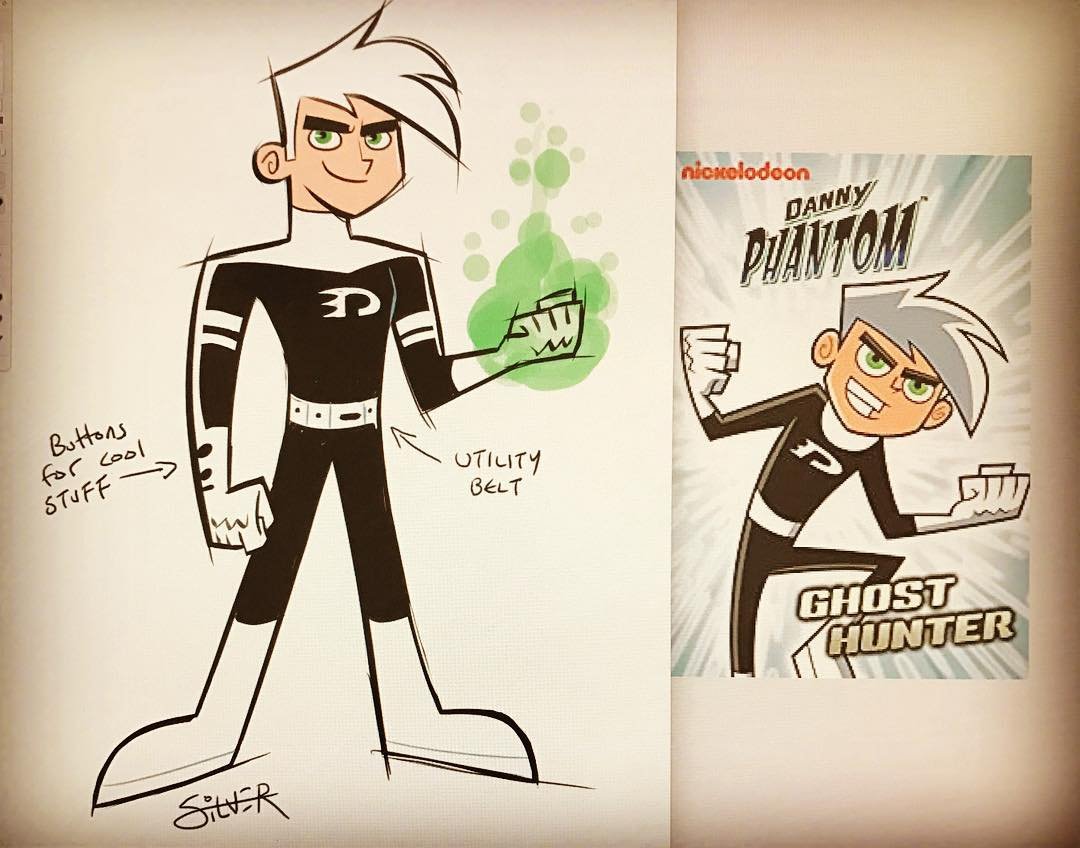 RiseFallNickBck's tweet photo. This is your friendly reminder that the reason The Fairly Oddparents and Danny Phantom look the way they do is not because of Butch Hartman, it's because of lead character designer Stephen Silver!

Dude's awesome! https://t.co/DJyErLm37K
