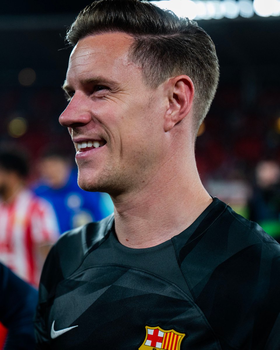 🚨 411 GAMES! 🚨 @mterstegen1 takes sole possession of second place on FC Barcelona’s all-time appearances list for goalkeepers! 👏👏👏