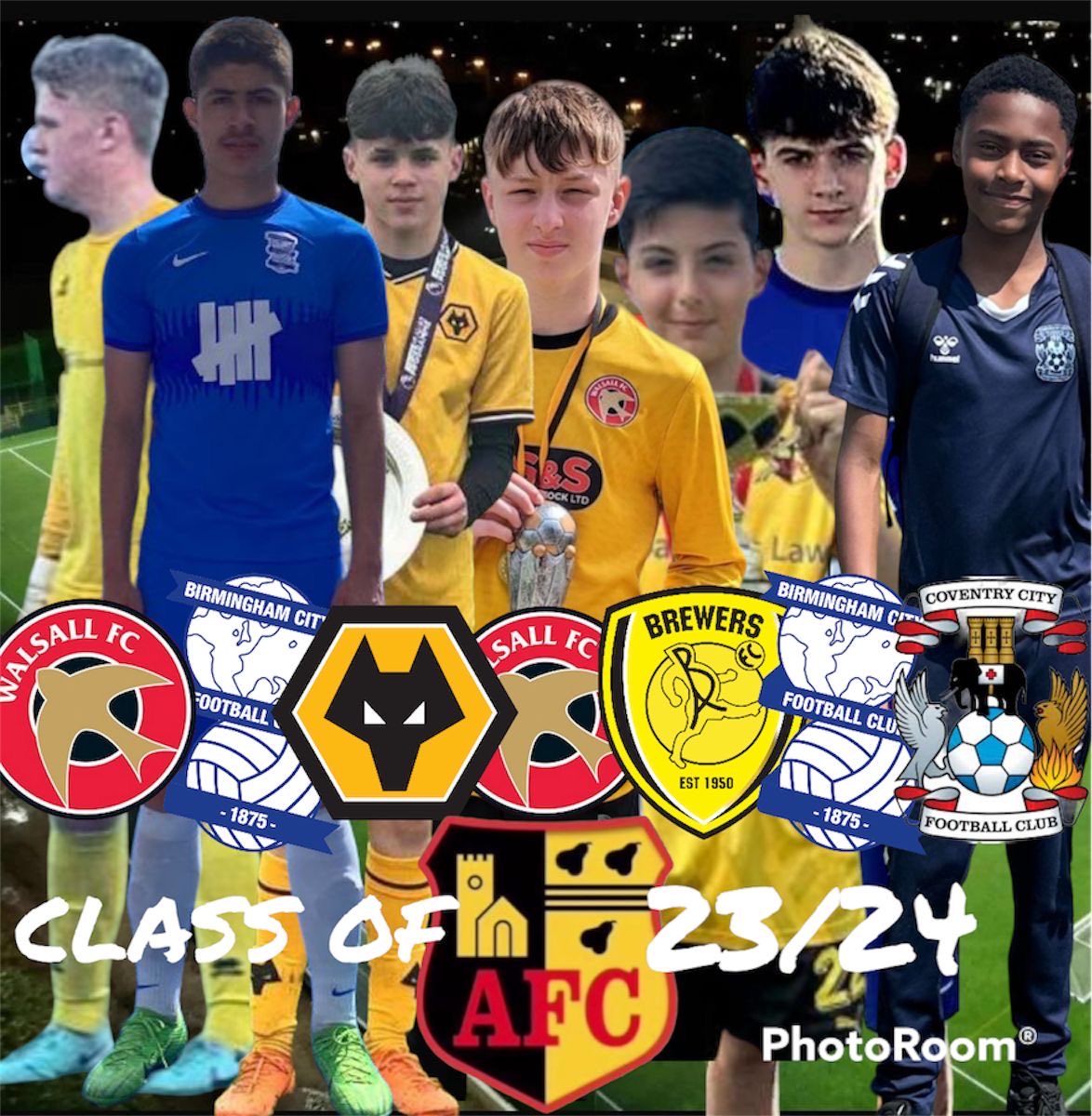 Some going even for us! No fewer than 7 lads signed to professional academy groups - all from one team!! Well done to Mike Jabbari and James Hancock for this huge success story from their u13 squad.