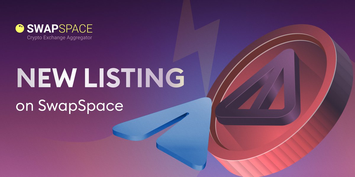 🔥🔥🔥Notcoin is now available on SwapSpace 🪙 Today, the @thenotcoin $NOT token launched on the TON blockchain has listed on Binance and a number of other major crypto exchanges. 👉 Go to SwapSpace to trade $NOT at the best rates - swapspace.co/exchange/ton?u… Does NOT's listing