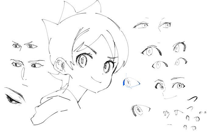 今日は絵練習日にしよ 