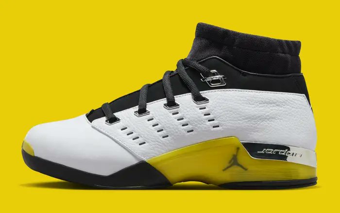 Official Look at the 'Lightning' Air Jordan 17 Low Full Details HERE: tinyurl.com/2z3tshsc