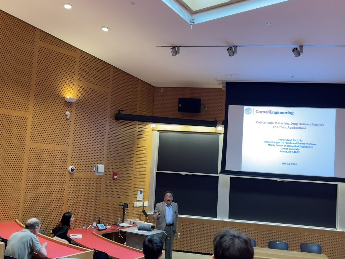 Hao Song (@haosong15) on Twitter photo Great to have ‘Langer Professor’ <a href="/JiangShaoyi/">Shaoyi Jiang</a> from <a href="/CornellBME/">Cornell BME</a> visiting the Langer Lab <a href="/kochinstitute/">Koch Institute at MIT</a> <a href="/MIT/">Massachusetts Institute of Technology (MIT)</a>, had a fruitful discussion with the group and Bob, and delivered a fantastic talk! Great to have ‘Langer Professor’ <a href="/JiangShaoyi/">Shaoyi Jiang</a> from <a href="/CornellBME/">Cornell BME</a> visiting the Langer Lab <a href="/kochinstitute/">Koch Institute at MIT</a> <a href="/MIT/">Massachusetts Institute of Technology (MIT)</a>, had a fruitful discussion with the group and Bob, and delivered a fantastic talk!