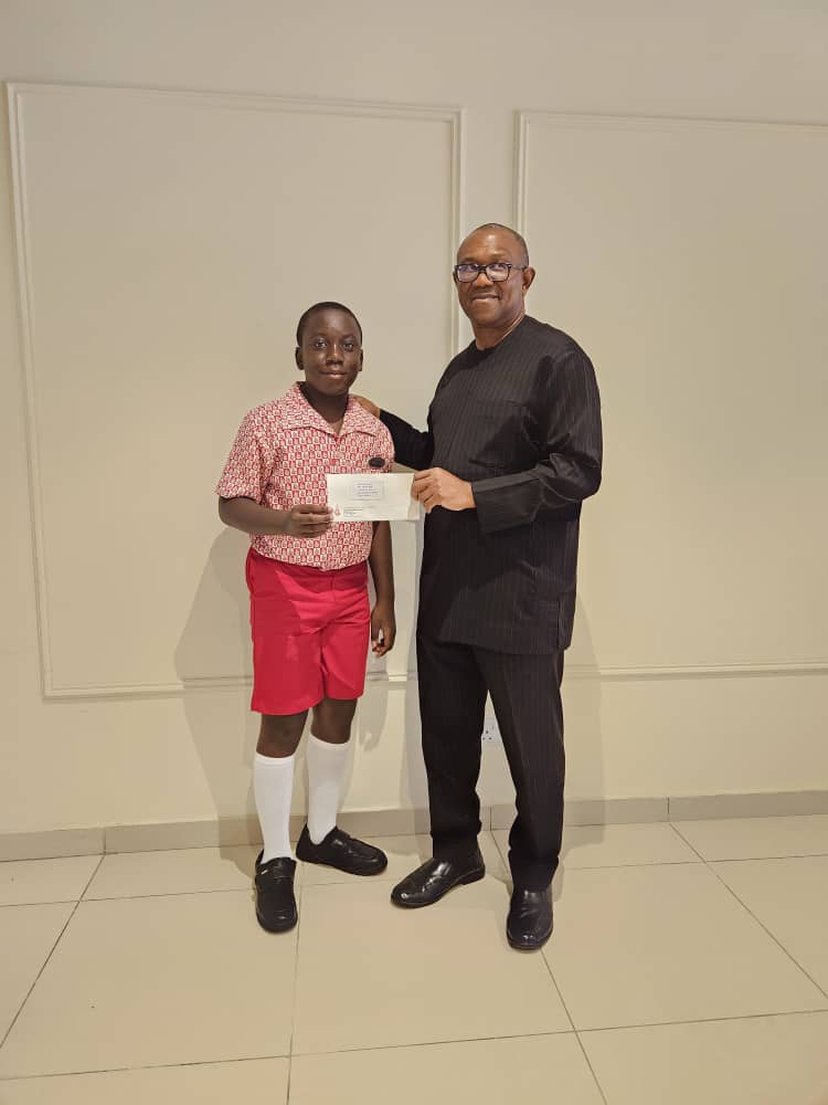 Today, I was immensely touched by the action of an 11-year-old head boy from Corona School in Gbagada, Lagos. The boy named Tolu on his own took the initiative to invite me as Special Guest of Honour to his primary six school graduation ceremony.