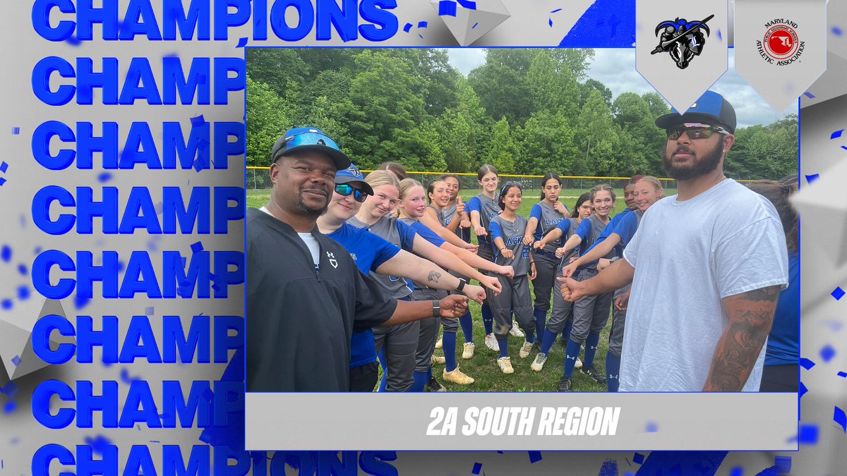 Congratulations to our Softball team on winning the 2A South Regional Championship!