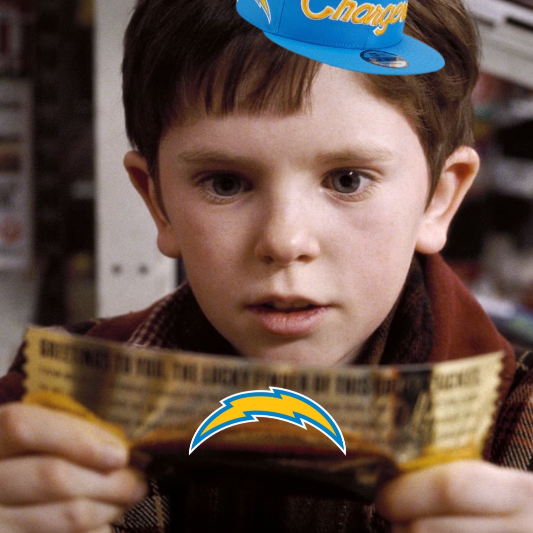 chargers's tweet image. get ur golden ticket

see ya at sofi → chrg.rs/3Uzh5C4