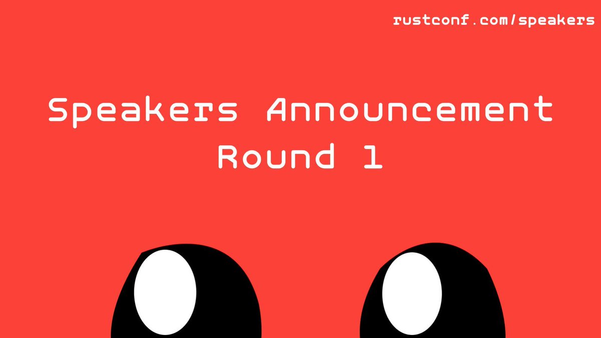 🗣 RustConf Speaker Announcement!

We are so excited to announce our first round of speakers for #rustconf #rustconf24! 🧵