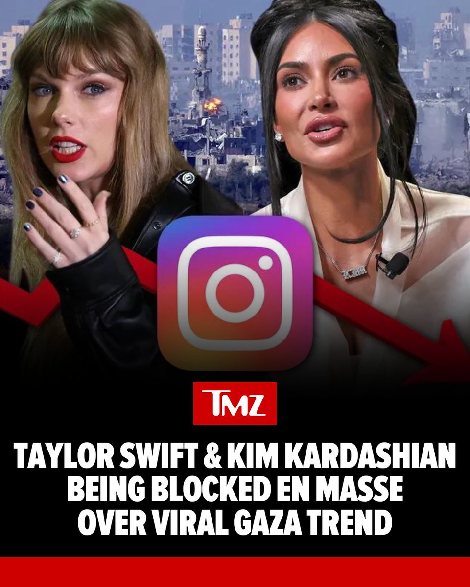 #TaylorSwift and #KimKardashian are among the biggest celebs being blocked en masse on social media. Full story 👉 tmz.me/OXOyRel