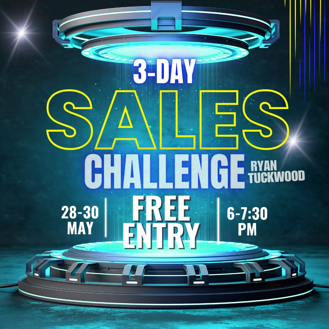 SWISHSales's tweet photo. 🚨 Less than 2 weeks to go to The 3-Day SWISH Sales Challenge!!! 
Secure final seats NOW! 🚨

📅 Dates: 28,29,30 of May
🕒 Time: 6-7:30 PM
📍 Location: Online- ZOOM 

Register now before it's too late! 
https://t.co/GrqxsI1Cu2 https://t.co/KWSe7eoM8U