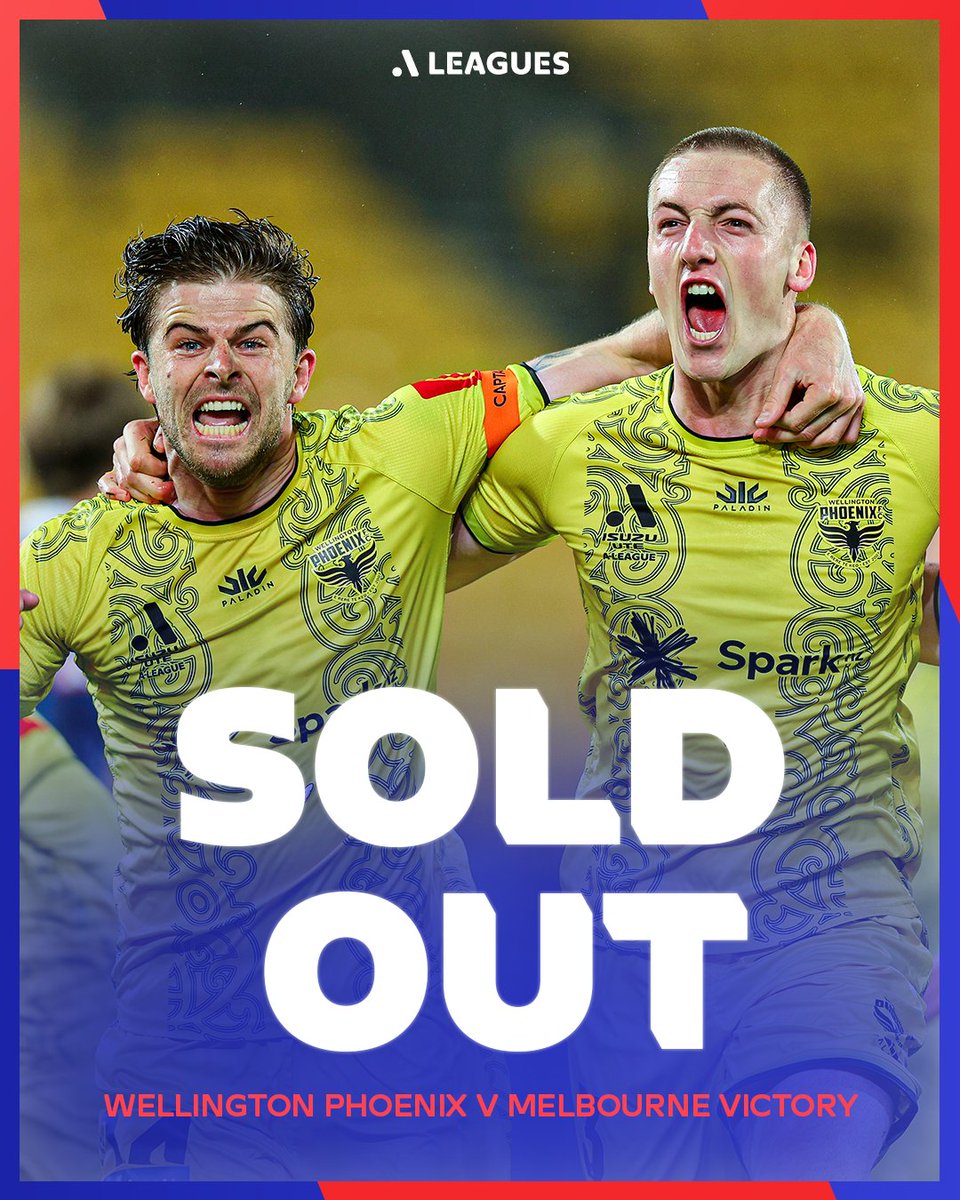 WELLINGTON PHOENIX SELL OUT SKY STADIUM FOR THE FIRST TIME IN THEIR HISTORY 🙌🇳🇿⚽️ This weekend's Semi-Final second leg against Melbourne Victory is officially a full house! Watch the biggest match in Phoenix history live on Paramount+ from 4:30pm AEST on Saturday.