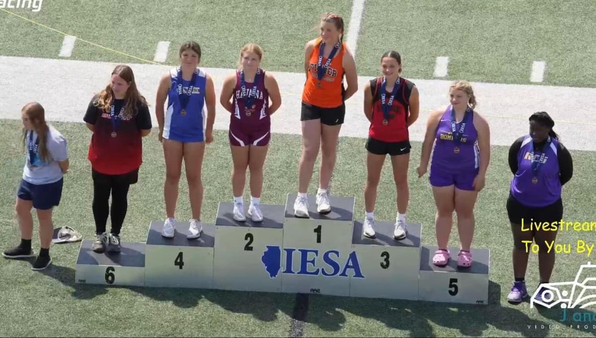 VGBlueDevils's tweet photo. Congratulations to our IESA Medalists from Saturday! 

Maggi Clodfelder, Areigha Hauversburk, Kenna Koeberlein, &amp; Amijah Riggleman-7th grade girls 4x1-7th place 

Miles Swigart-200-5th place 

Maggi Clodfelder-Shot-4th place 

@VG302 https://t.co/yE1A4bWjzu