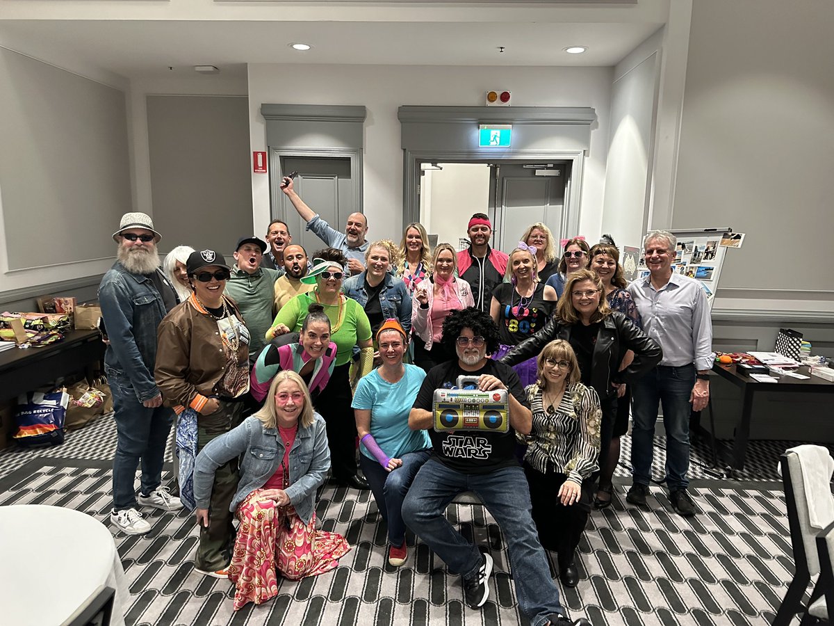 Meet my MDMPPC whānau (family). Our 2024 conference dinner theme of ‘Favourite decade’ was a raving success! A huge thank you to my friend, our keynote speaker <a href="/brewerhm/">Hamish Brewer</a> for your passion, energy, wisdom &amp; inspiration. Finishing our time together today with our PPC meeting <a href="/nswppa/">New South Wales Primary Principals’ Association</a>