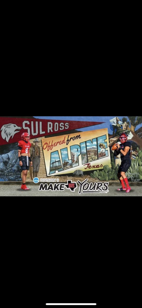 #AG2G After having a good talk with <a href="/coach_caruthers/">Coach Caruthers</a> I’m blessed to receive my first offer to Sul Ross State.
<a href="/Coach_M_A_Small/">Coach M.A. Small II</a> <a href="/NimitzFootball1/">Nimitz Football</a> <a href="/NimitzVikings/">Nimitz High School</a> <a href="/IrvingISD/">Irving ISD</a>