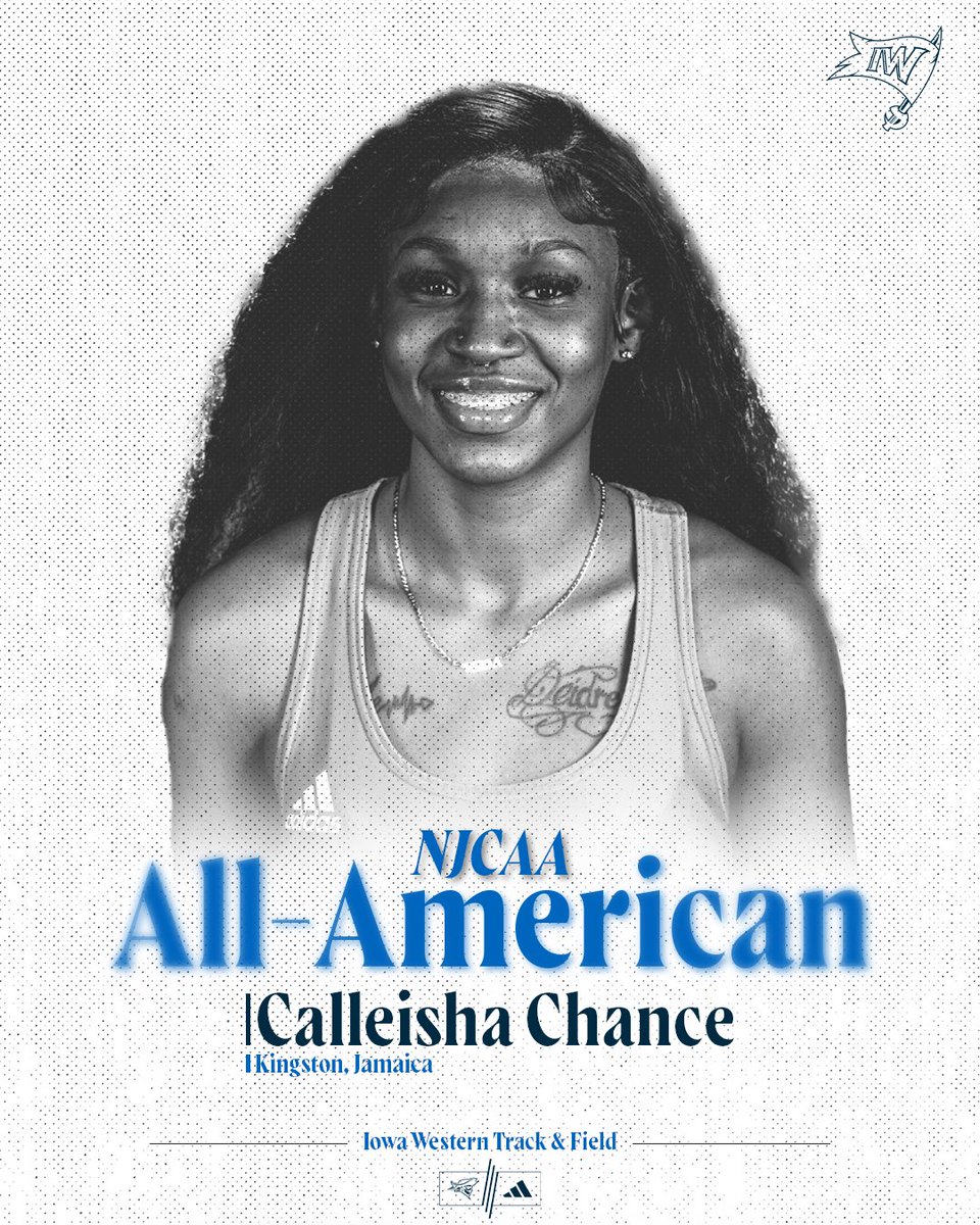 ALL-AMERICAN! Calleisha Chance finishes 3rd in the women’s long jump at the 2024 NJCAA Outdoor Track & Field Championships! #SailsUP 🏴‍☠️ | @ReiverCC_TF