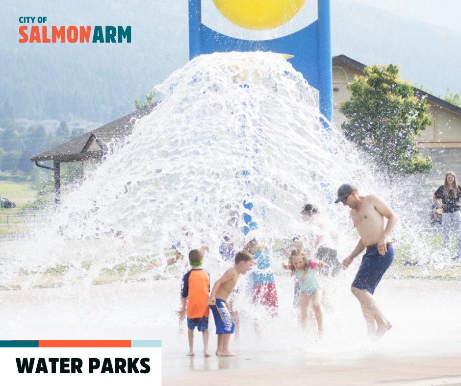 The City of Salmon Arm Water Parks are now open for the season from 9 AM to 8 PM daily.
#WaterParks #SalmonArm #CityOfSalmonArm
📷: @SalmonArmObserver