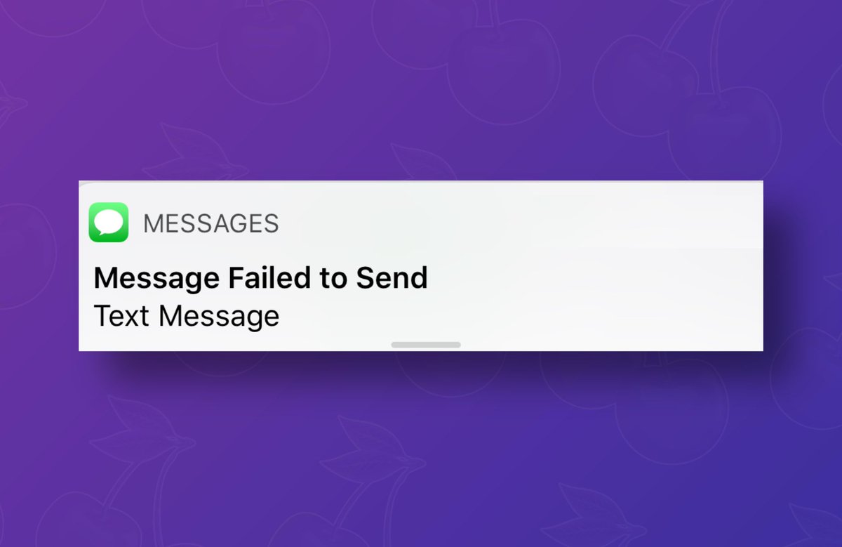 iMessage is down for many users.