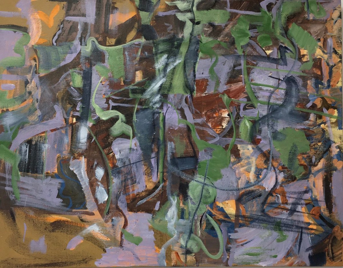 New.
Acrylic on linen 72 x 52cm.