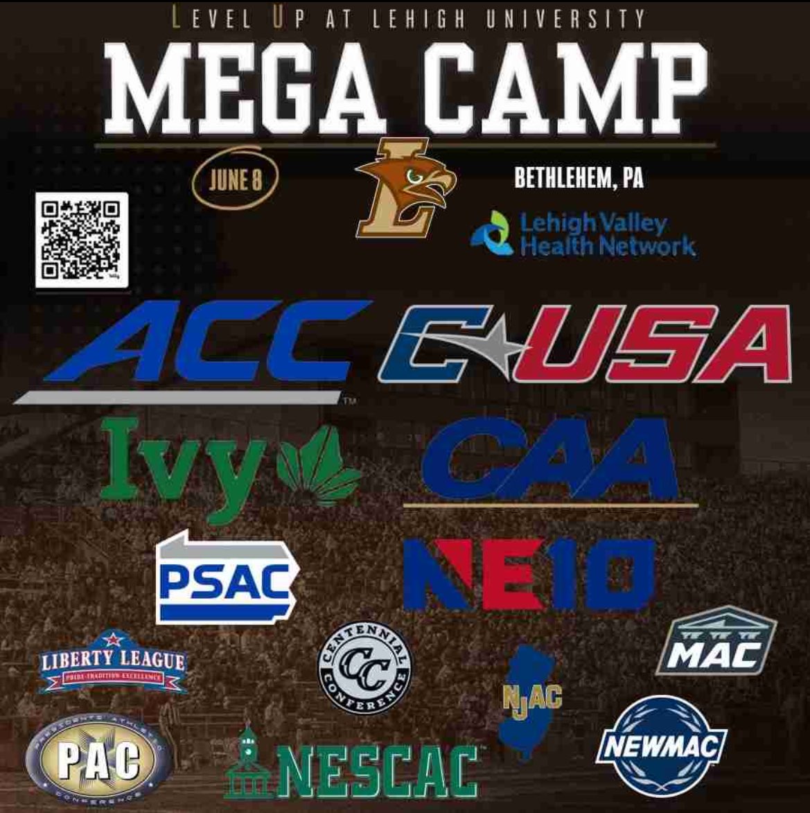 Thanks for the camp invite @coach_cahill looking forward to competing!