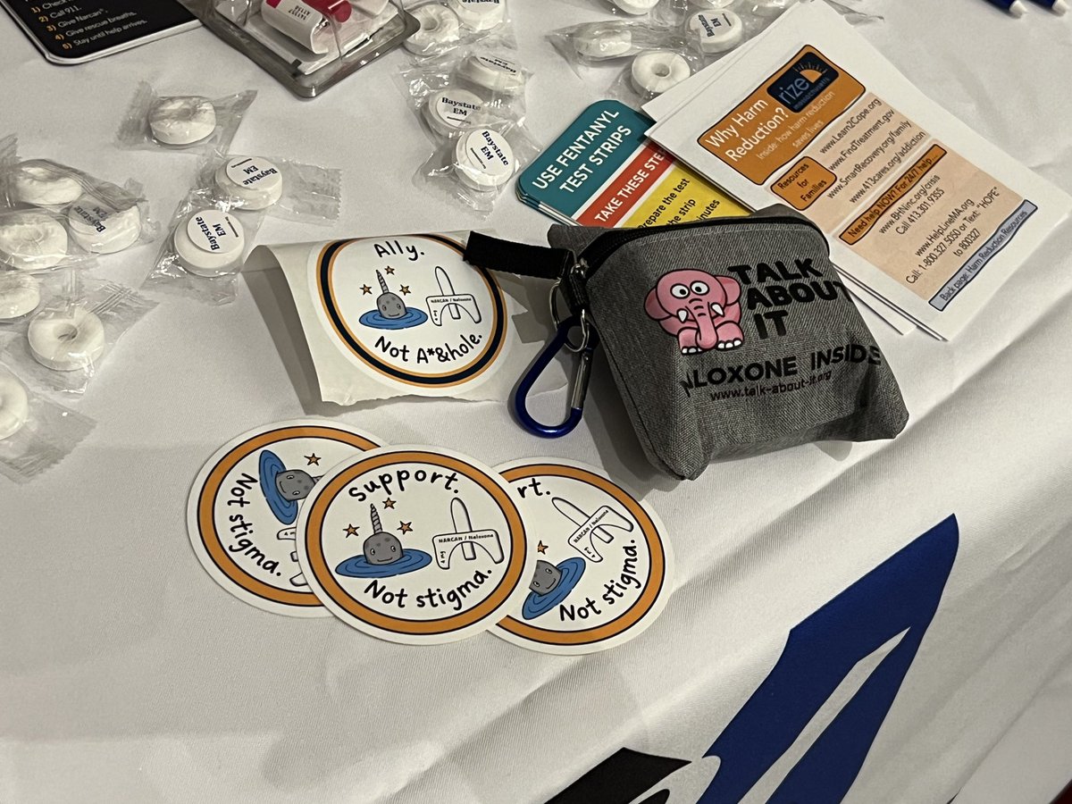 Come grab @BaystateEM harm reduction swag at #saem24 residency and fellowship fair
