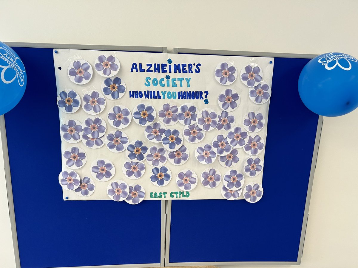 Jo Mingo (@joannemingo) on Twitter photo Today the @SABP_CTPLD_EAST team honoured people living with dementia by placing a for-get-me-not badge on our special board.
Thanks Team - your the best š„°
#DementiaAwarenessWeek
<a href="/alzheimerssoc/">Alzheimer's Society</a> Today the @SABP_CTPLD_EAST team honoured people living with dementia by placing a for-get-me-not badge on our special board.
Thanks Team - your the best š„°
#DementiaAwarenessWeek
<a href="/alzheimerssoc/">Alzheimer's Society</a>