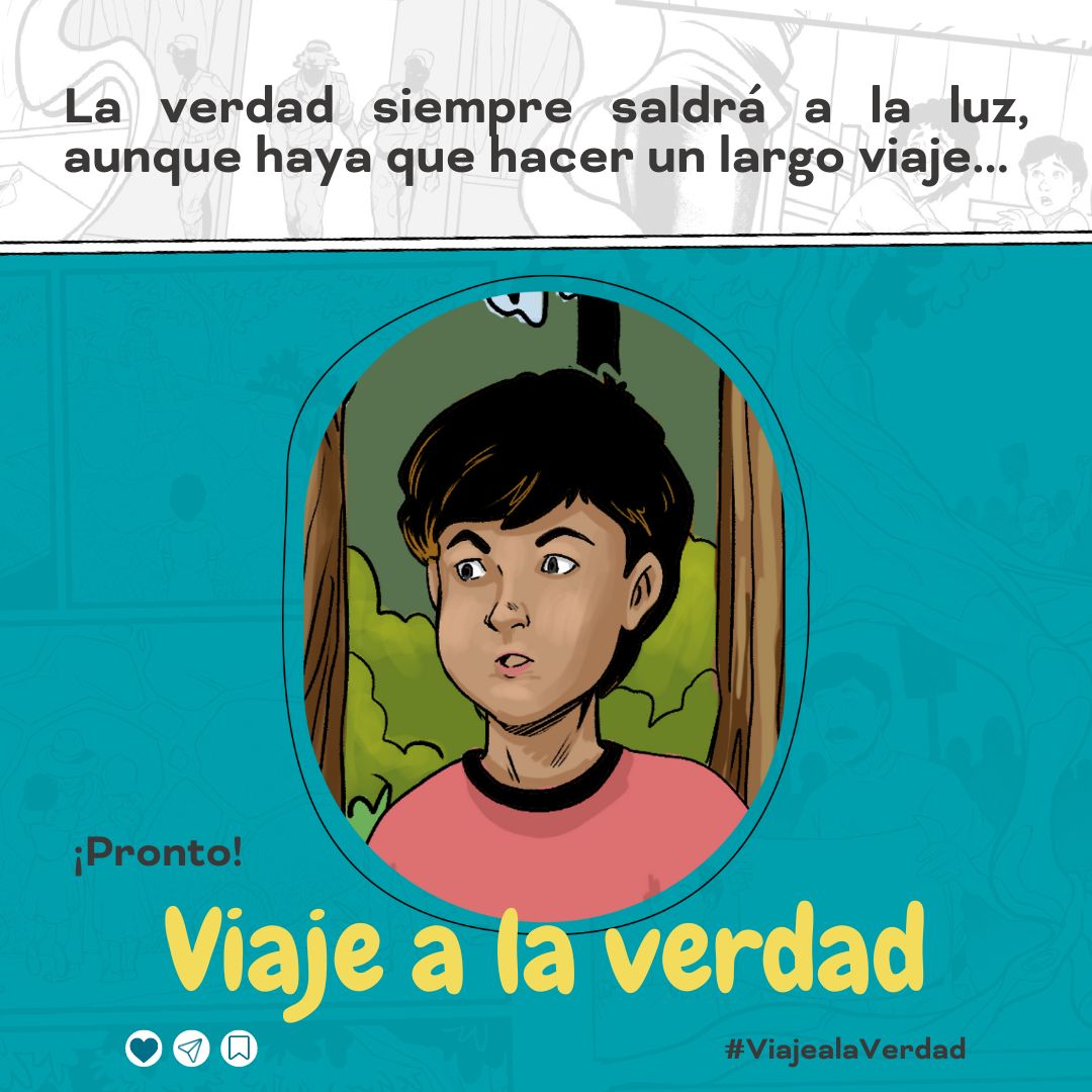 ¿Tienes todo listo para el viaje? 🎒Vas a necesitar fortaleza, amor y deseos de #justicia. Te vas a enfrentar con poderes oscuros, pero tus amigas y amigos te acompañan. Es hora de emprender el Viaje a la Verdad. Síguenos, ¡partimos muy pronto! 👇 #ViajeAlaVerdad