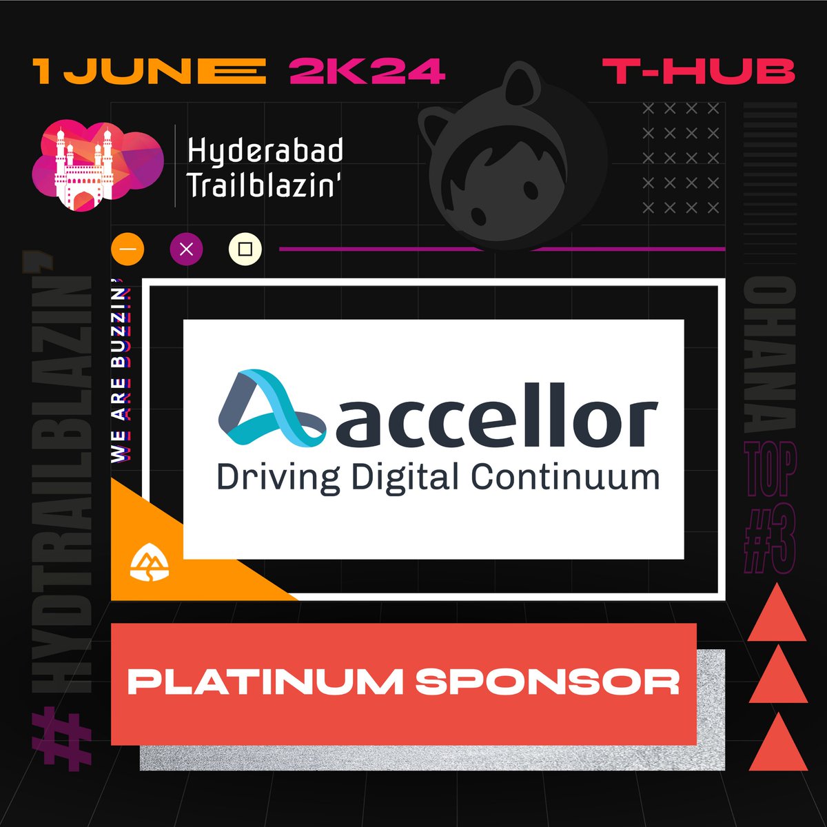 Revealing our Platinum Sponsor - 🌟<a href="/accellorglobal/">Accellor</a>  🌟, a global consulting firm with a data-first approach, driving enterprise digital initiatives and unleashing continuous evolution through the Digital Continuum Framework.

Thank you for joining us in our Trailblazin' Journey🤝